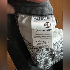 Kensie Black Skinny Jeans